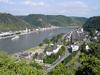 Blick auf den Rhein und St. Goar